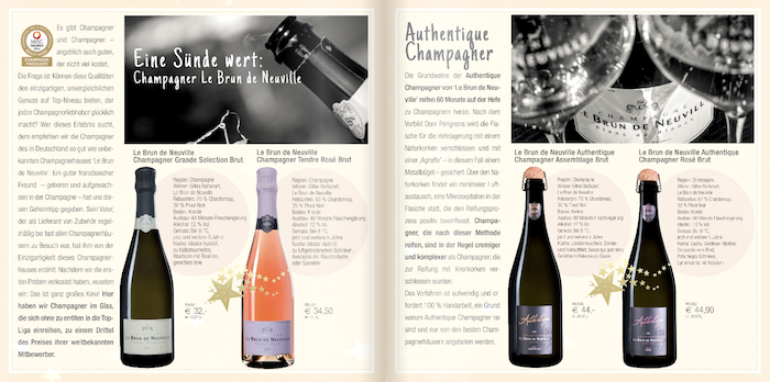 Warum sind die Champagner von ‘Le Brun de Neuville’ so einzigartig und das zu diesem sensationellen Preis?
