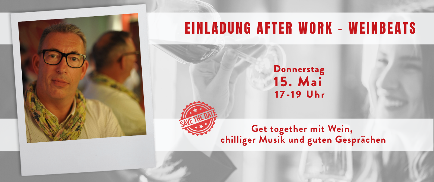 Get together mit Wein, chilliger Musik und guten Gesprächen im WEIN-MUSKETIER München-Waldperlach.