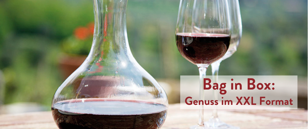 Probieren Sie unsere BIB's im XXL-Format, praktische 3 Liter Weinschläuche bei WEIN-MUSKETIER München-Waldperlach.
